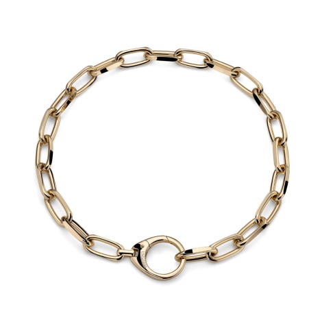 Bracciale Unoaerre Catena Bronzo Dorato