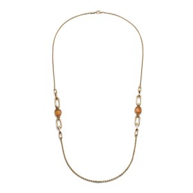 Collana Unoaerre Occhio Di Gatto Bronzo Dorato