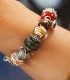 Beads Trollbeads Occhio Di Tigre Rosso Sfaccettato