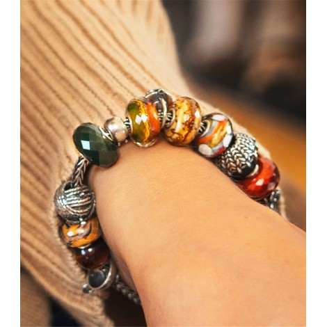 Beads Trollbeads Calcedonio Verde