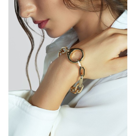 Bracciale Unoaerre Catena Bronzo Dorato