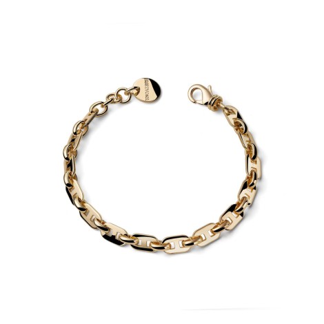Bracciale Unoaerre Maglia Traversino Bronzo Dorato