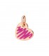 Charms Dodo Cuore Oro Rosa e Smalto Fucsia DMCUORG/9/PINK