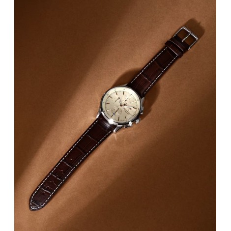 Orologio Maserati Cronografo Sorpasso Pelle Marrone R8871624010