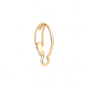 Orecchino a Cerchio Oro Giallo Dodo DORPP/OG/H