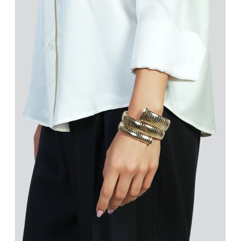 Bracciale Unoaerre Maxi Tubogas Bronzo Dorato