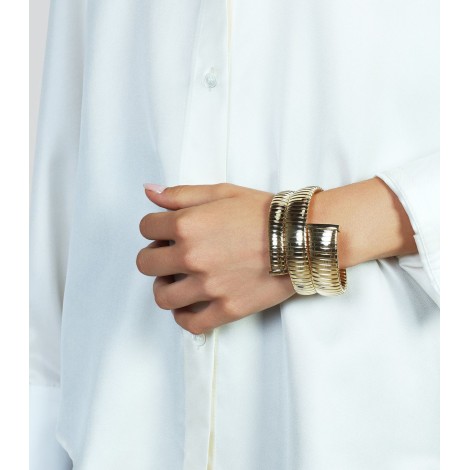 Bracciale Unoaerre Maxi Tubogas Bronzo Dorato