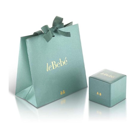 Collana LeBebé I Pavé Bimbo Oro Giallo 18 kt Diamanti 0,11ct LBB253