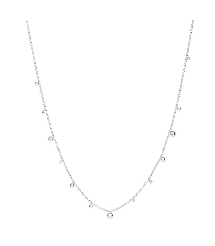 Collana Donna Dodo in Argento Sfere DCBALL17/A/60 Collana Donna Dodo in Argento Sfere DCBALL17/A/60