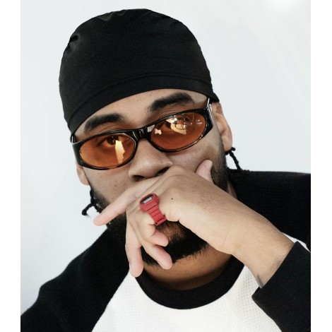 Orologio Anello Casio Digitale Rosso DWN-5600-4ER