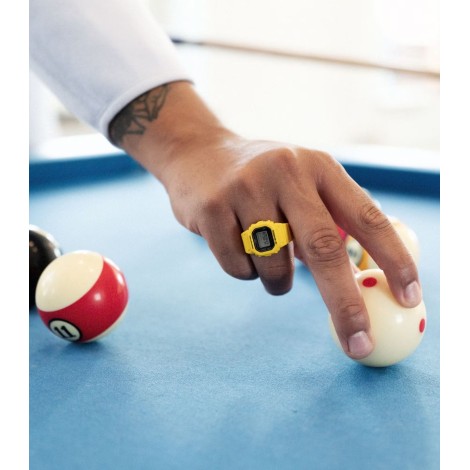 Orologio Anello Casio Digitale Giallo DWN-5600-9ER