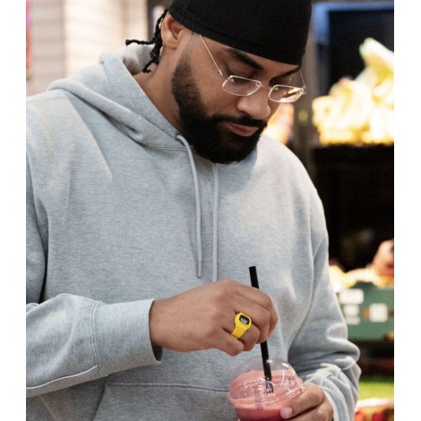 Orologio Anello Casio Digitale Giallo DWN-5600-9ER