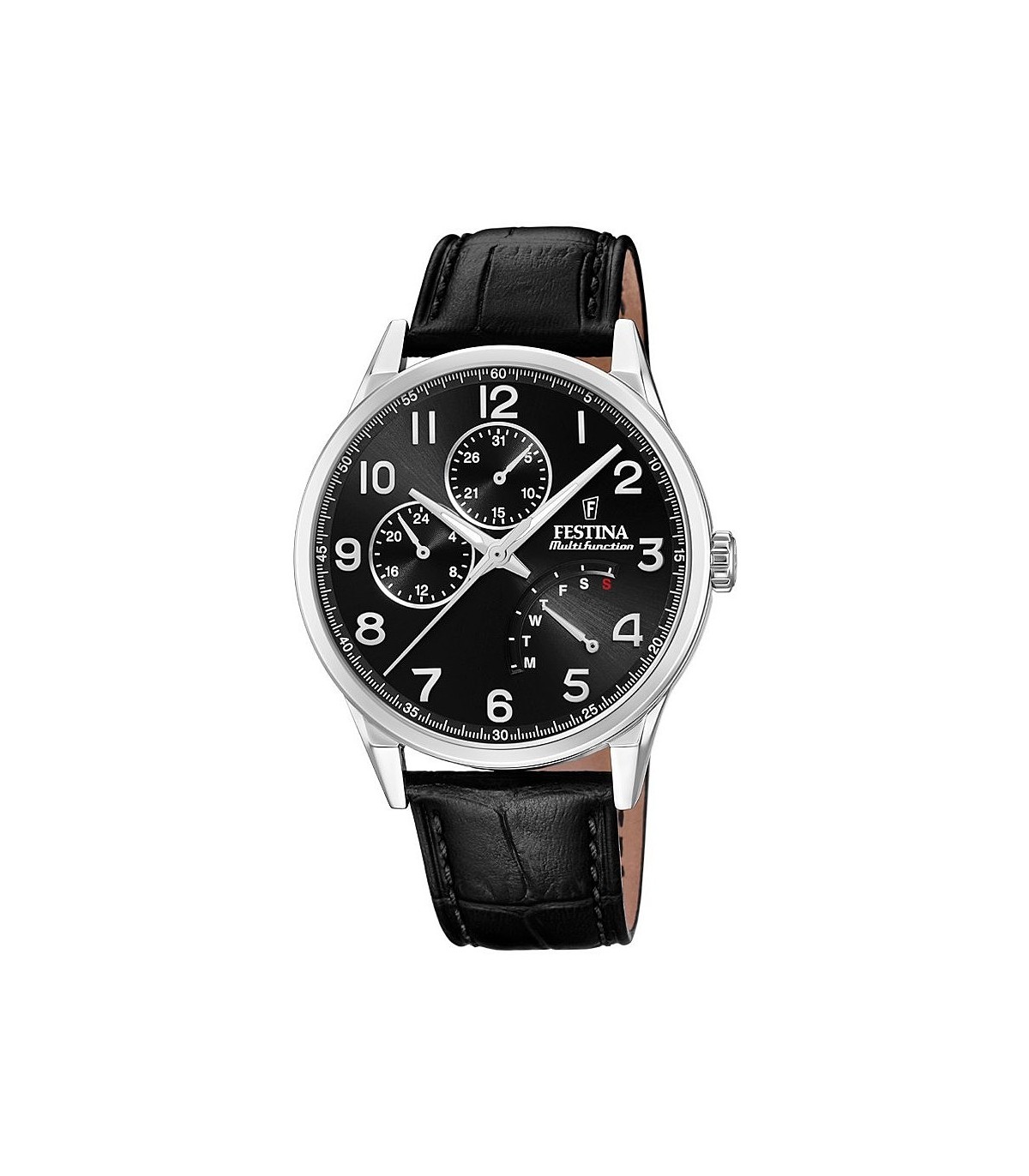 Festina Orologio Uomo F20276/2 - Movimento Al Quarzo, Cinturino In Acciaio Inox, Impermeabile 5 ATM - Design Sportivo Ed Elegante