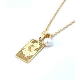 Collana The Moon Perla MiRaggi Amulets