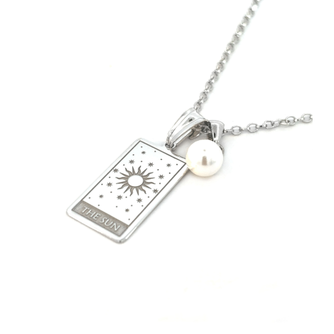 Collana The Sun Perla Pendente MiRaggi Amulets