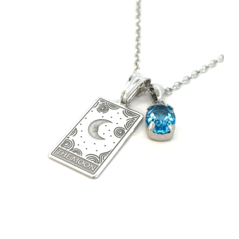 Collana The Moon Swarovski MiRaggi Amulets