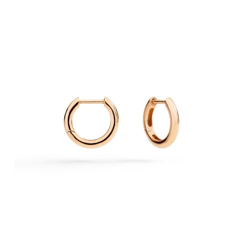 Orecchini Hoop Essentials Oro Rosa 9kt
