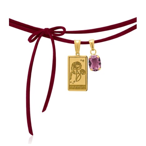 Collana Choker The Empress Cordino Alcantara