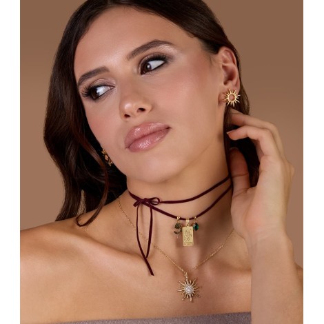 Collana Choker The Empress Cordino Alcantara