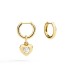 Orecchini Hoop Essentials Oro Giallo 9kt