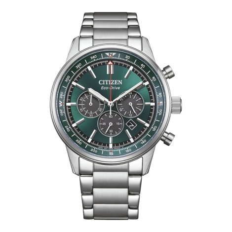 Orologio Citizen Uomo Of Collection Aviator Verde CA4720-52X