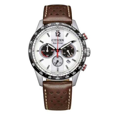 Orologio Citizen Uomo Of Collection Vintage Racing Bianco CA4714-04A