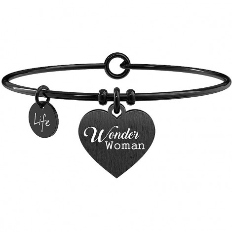 Bracciale Donna Kidult Nero Wonder Woman 731706