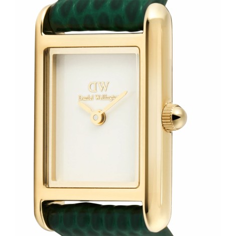 Orologio Daniel Wellington Bound Mini Green Lizard Gold