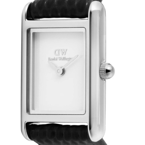Orologio Daniel Wellington Bound Mini Black Lizard Silver