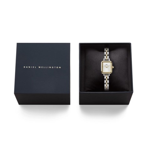 Orologio Daniel Wellington Quadro Mini Arch 3-link Two Tone Gold