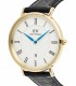 Orologio Daniel Wellington Classic Roman Numerals Date Black Croc Gold