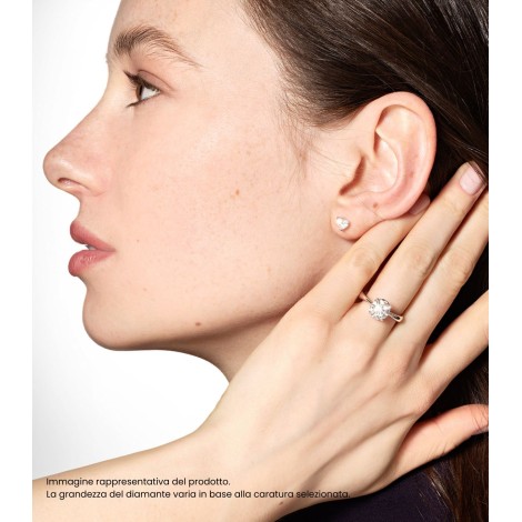Anello Solitario Recarlo Anniversary Oro Bianco 18kt R01SO001