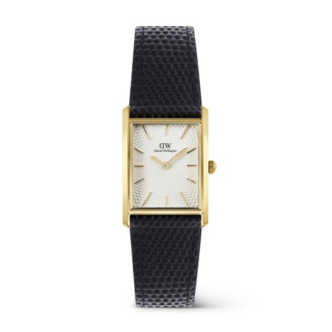 Orologio Daniel Wellington Bound Mini Black Lizard Gold