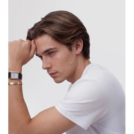 Orologio Daniel Wellington Bound Mini Black Lizard Gold