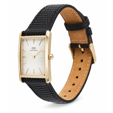 Orologio Daniel Wellington Bound Mini Black Lizard Gold