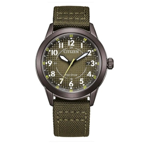 Orologio Citizen Uomo Of Collection Field Verde AW1877-09X