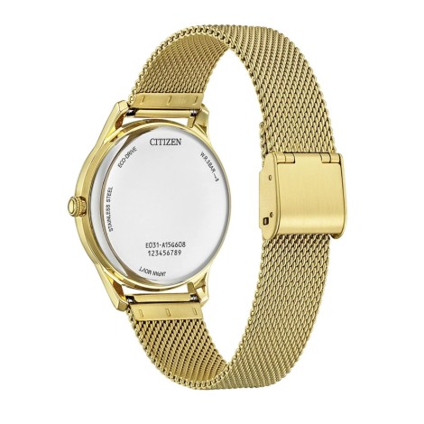 Orologio Citizen Of Collection Lady Casual Mesh Gold EM1222-87A
