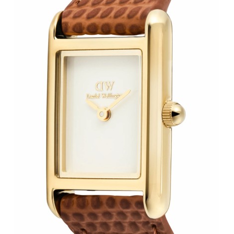 Orologio Daniel Wellington Bound Mini Light Brown Lizard Gold