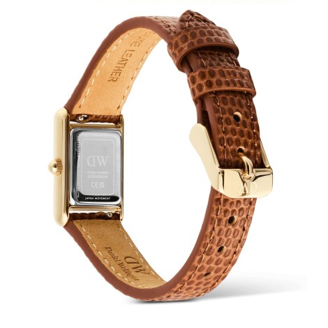 Orologio Daniel Wellington Bound Mini Light Brown Lizard Gold