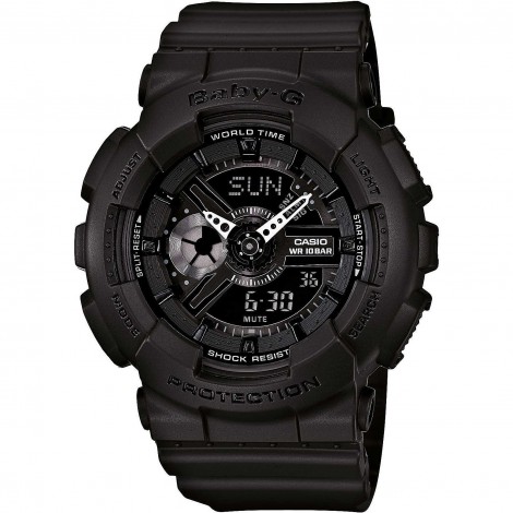 Orologio Casio Baby-G Donna Nero Resina BA-110BC-1