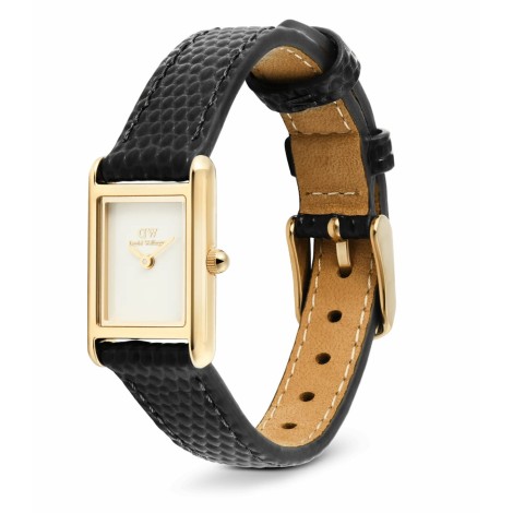 Orologio Daniel Wellington Bound Mini Light Black Lizard Gold