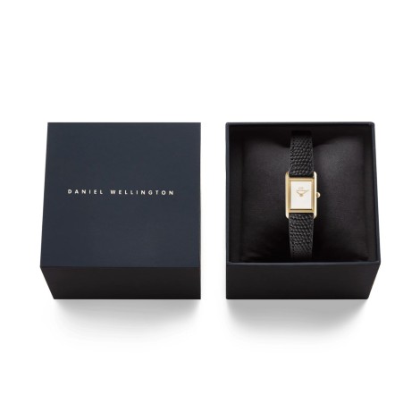 Orologio Daniel Wellington Bound Mini Light Black Lizard Gold