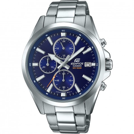 Orologio Uomo Digitale Edifice Acciaio/Blu EFV-560D-2AVUEF