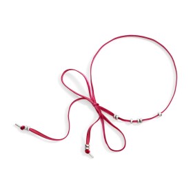 Collana Dodo Cordino Velluto e Rondelle