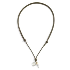 Collana Dodo Cordino Sigillo e Cornetto