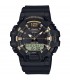 Orologio Uomo Casio Digitale Nero/Gold Gomma HDC-700-9AVEF