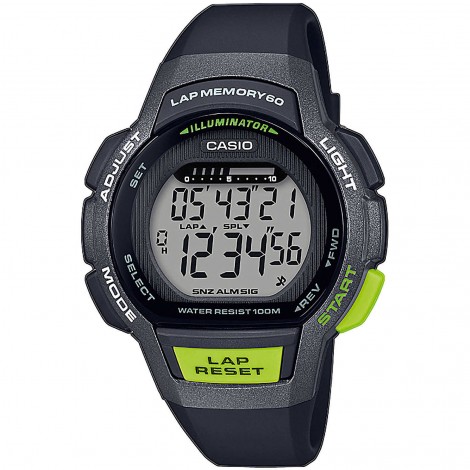 Orologio Casio Digital Nero/Green LWS-1000H-1AVEF