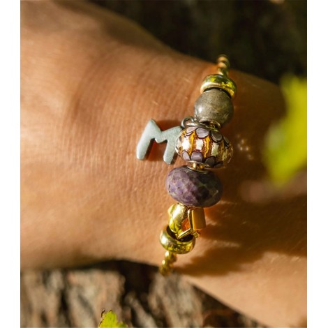 Beads Trollbeads Bosco D'Oro Collezione Storie Che Sbocciano TGLBE-30188