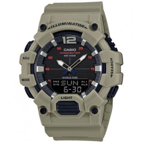 Orologio Casio Gomma Resina Verde Militare HDC-700-3A2VEF