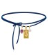 Collana Choker The Moon Cordino Alcantara Swarovski